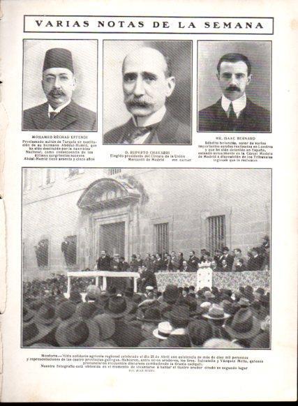 LAMINA V22745: Mitin solidario agricola en Monforte 25 abril 1909