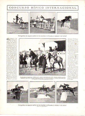 LAMINA V22739: Concurso hipico en el Hipodromo de Madrid