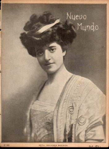 LAMINA V22737: Portada revista Nuevo Mundo num. 800 de 1909