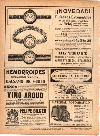 LAMINA V22736: Publicidad Solucion Pautauberge