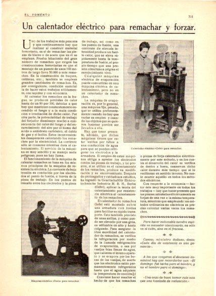 LAMINA V22693: Calentador electrico Gefei para remachar
