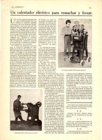 LAMINA V22693: Calentador electrico Gefei para remachar
