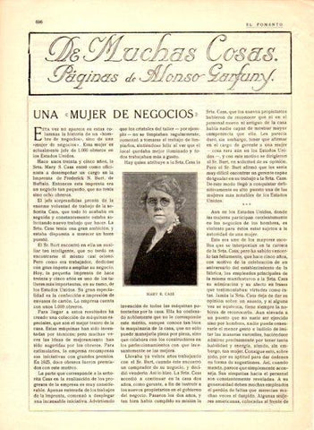 LAMINA V22690: Mary R. Cass