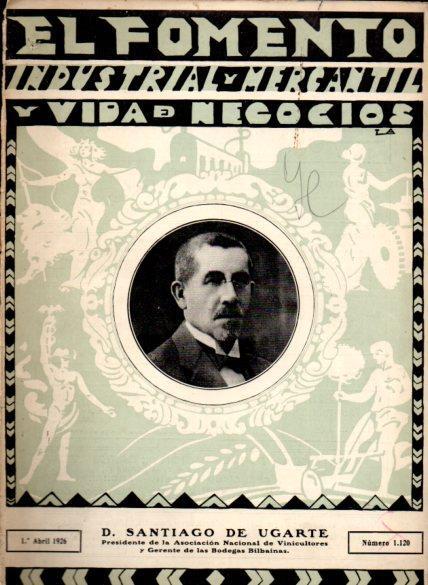 LAMINA V22688: Portada El Fomento Industrial y Mercantil y Vida de Negocios 1 de abril de 1926