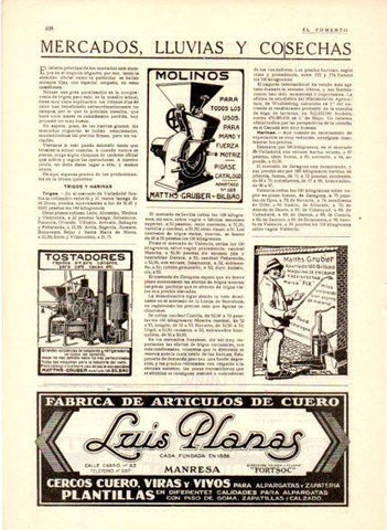 LAMINA V22678: Publicidad Matts Gruber