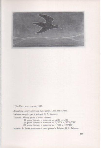 LAMINA V23405: Francesco Casorati. Volo sulle dune