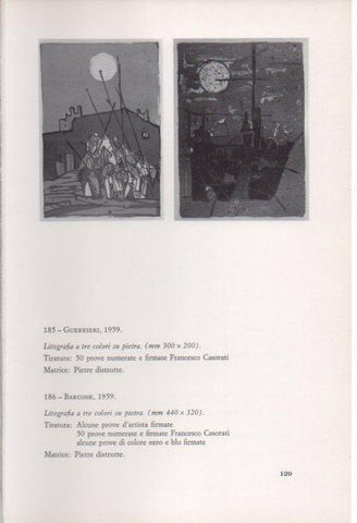 LAMINA V23411: Francesco Casorati. Guerrieri e Barcone