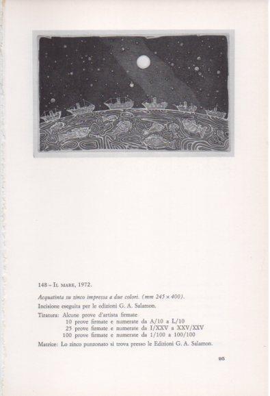 LAMINA V23394: Francesco Casorati. Il mare