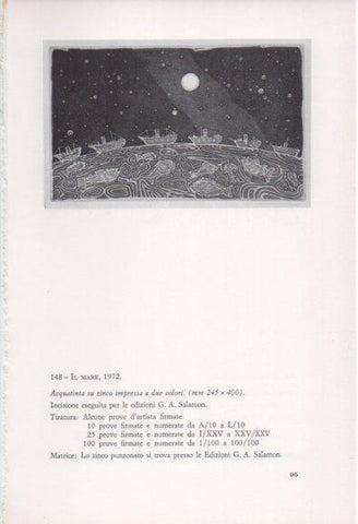 LAMINA V23394: Francesco Casorati. Il mare