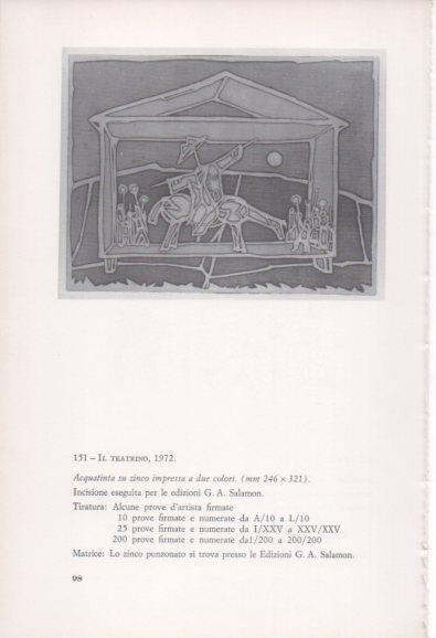 LAMINA V23395: Francesco Casorati. Il teatrino