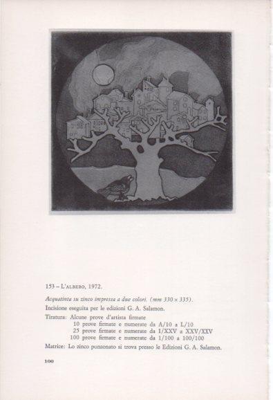 LAMINA V23396: Francesco Casorati. L'albero