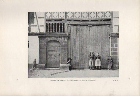 LAMINA V23441: Porte de ferme a Ringendorf