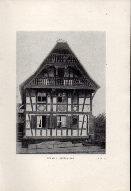 LAMINA V23443: Ferme a Issenhausen