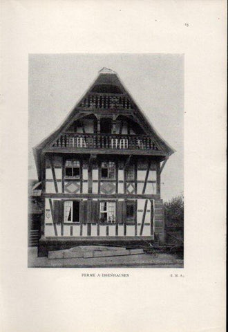 LAMINA V23443: Ferme a Issenhausen