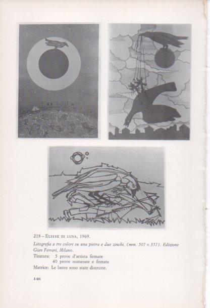 LAMINA V23419: Francesco Casorati. Elisse di luna
