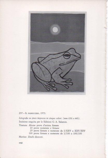 LAMINA V23427: Francesco Casorati. Il ranocchio