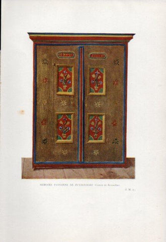 LAMINA V23432: Armoire paysanne de Zutzendorf