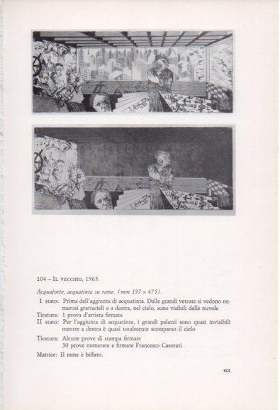 LAMINA V23378: Francesco Casorati. Il vecchio