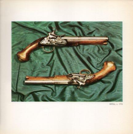LAMINA V23320: Pareja de Pedernal, Ripoll 1773. Firmadas por Sirven y Gaso