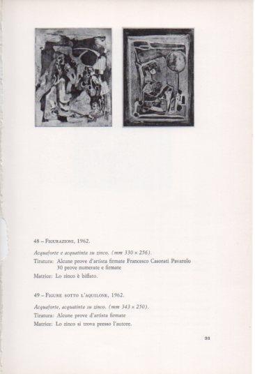 LAMINA V23362: Francesco Casorati. Figurazioni e Figure sotto l'aquilone