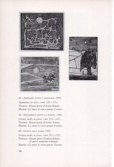 LAMINA V23359: Francesco Casorati. Immagini sotto l'aquilone, Innamorati sotto la pianta