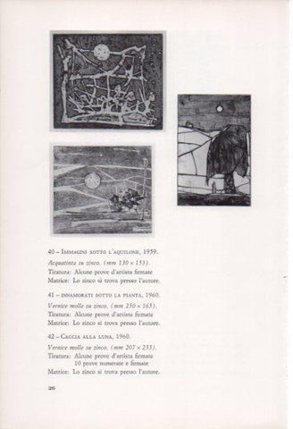 LAMINA V23359: Francesco Casorati. Immagini sotto l'aquilone, Innamorati sotto la pianta