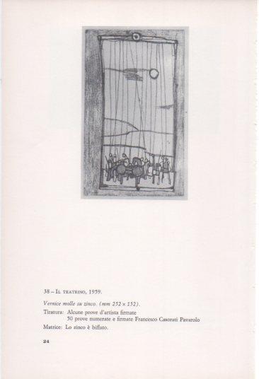 LAMINA V23358: Francesco Casorati. Il teatrino