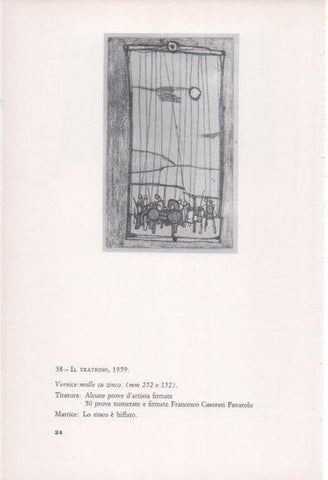 LAMINA V23358: Francesco Casorati. Il teatrino