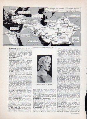 LAMINA V23562: Expeditions d'Alexandre le Grand