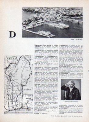 LAMINA V23542: Dakar vue du port