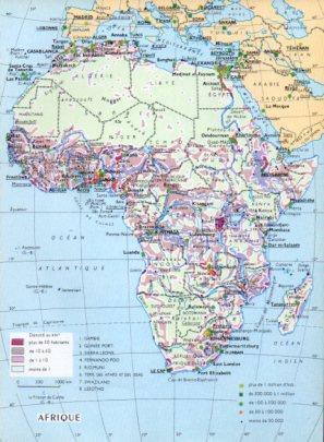 LAMINA V23596: Carte de l'Afrique