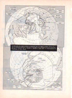 LAMINA V23571: Carte de découverte des régions polaires
