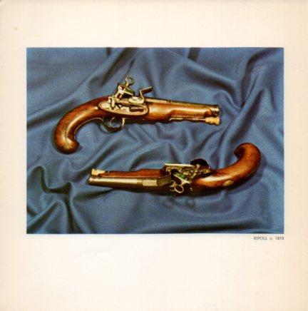 LAMINA V23305: Pareja de Pedernal, Ripoll 1810. Firmadas por Llo Torrens y Pitot