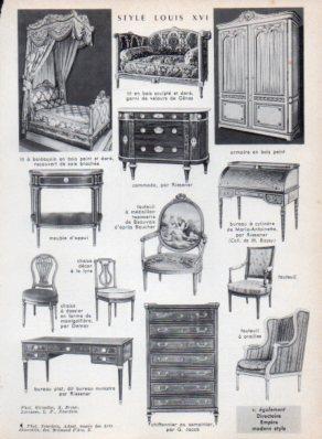 LAMINA V23525: Style Louis XVI