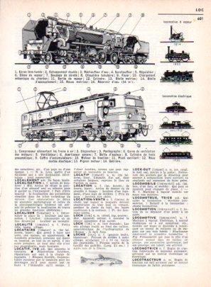 LAMINA V23502: Locomotive a vapeur