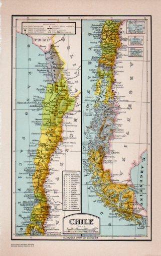 LAMINA V23112: Mapa de Chile