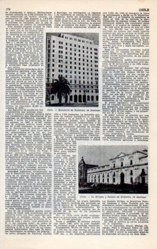 LAMINA V23114: Palacio del Gobierno de Santiago de Chile