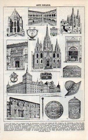 LAMINA V23138: Arte de España