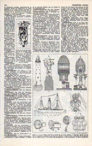 LAMINA V23148: Faros