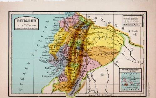 LAMINA V23123: Mapa de Ecuador