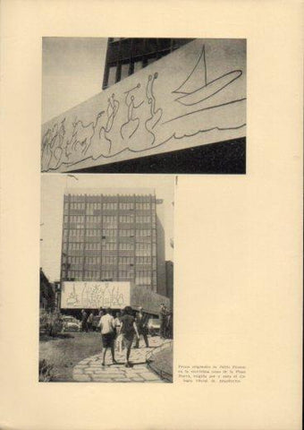 LAMINA V23017: Frisos de Picasso del Colegio de Arquitectos de Barceloan