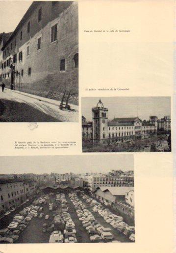 LAMINA V23065: La Universidad y el patio de la Garduña en Barcelona