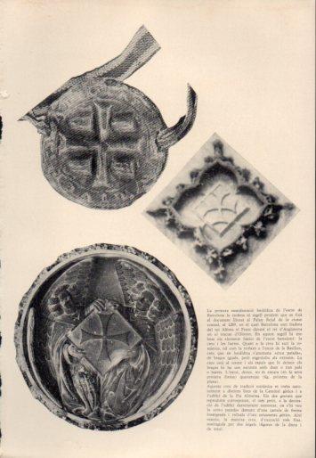 LAMINA V23039: Primer escudo heraldico de Barcelona