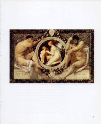 LAMINA V23259: Gustav Klimt. Idilio