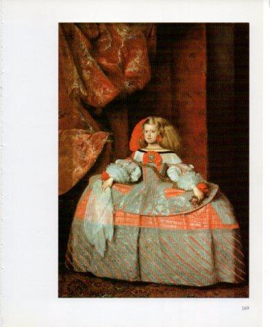 LAMINA V23236: Velazquez. La infanta Margarita de Austria