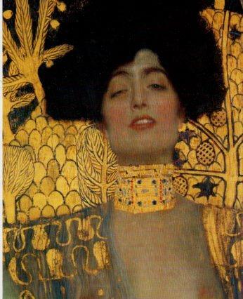 LAMINA V23243: Gustav Klimt. Judit I detalle