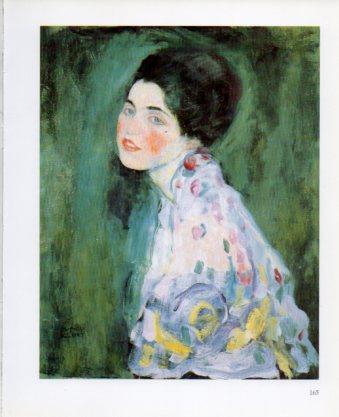 LAMINA V23301: Gustav Klimt. Retrato de señora