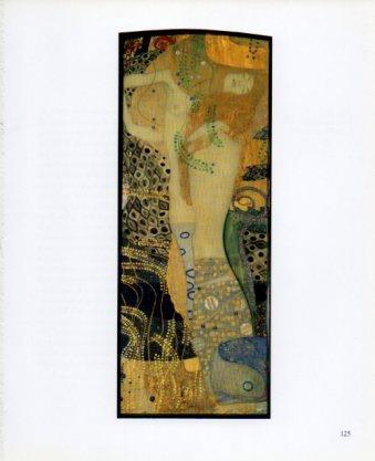 LAMINA V23281: Gustav Klimt. Serpientes de agua I