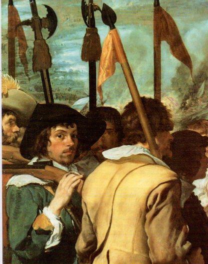 LAMINA V23176: Velazquez. La rendicion de Breda detalle