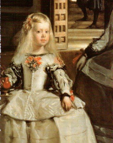 LAMINA V23184: Velazquez. Las Meninas detalle